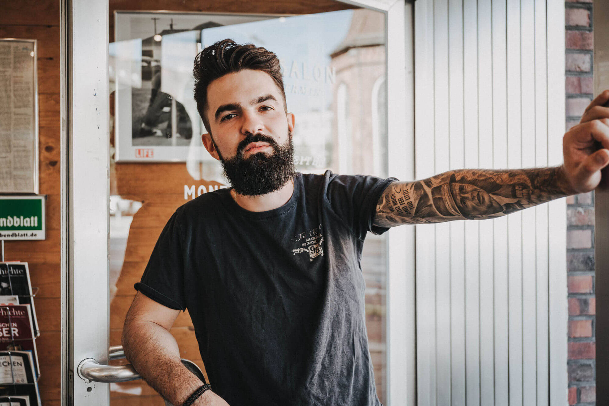 Portraitfoto von Aleks Miskovic vom Innenstadt Friseur